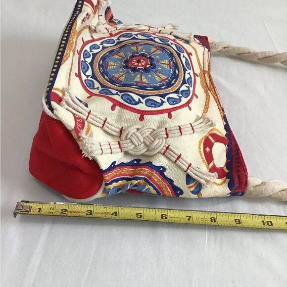 Paul Brent Canvas Nautical Shoulder Bag - Picture 12 of 14